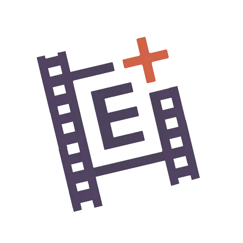 Graphic representing Element CPA’ storytelling or video content services, featuring a stylized film reel.